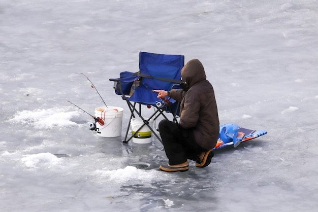 Learn about ice fishing gambling game